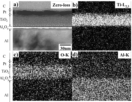 Fig. 7Morphology of X-TEM sample. (a) Optical micrograph and (b) bright-ﬁeld TEM image.