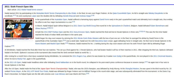 Figure 4: An example showing image and textual modalities about a common topic.