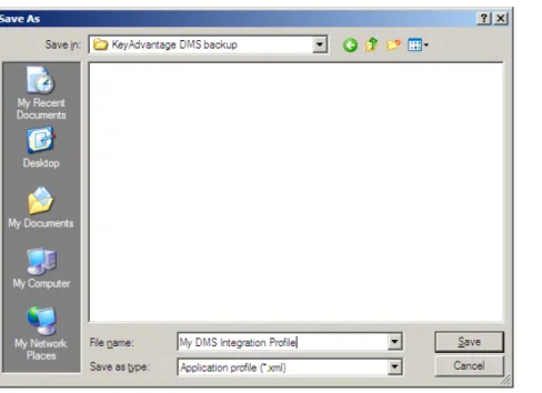 Figure 6.  Naming the exported file