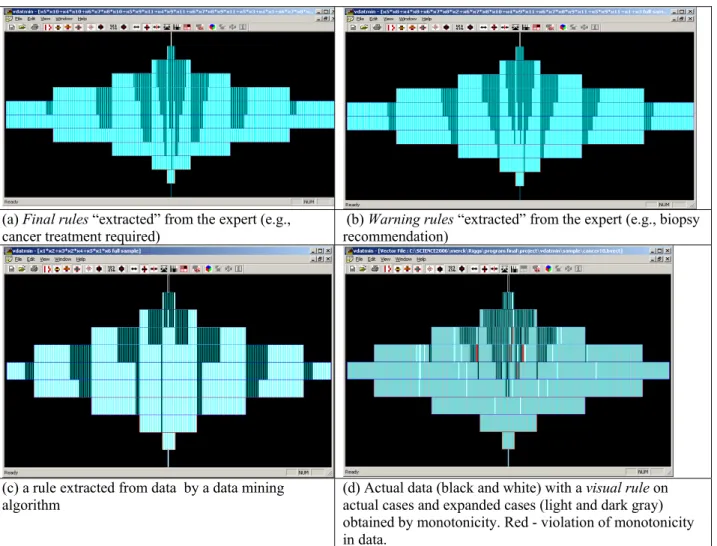 Figure 8 illustrates the general concept of simultaneous coordinated visualization of multiple components of the  analytics