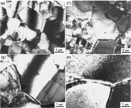 Fig. 6Mechanical properties of the ARBed IF steel plotted against theequivalent strain during ARB process at ambient temperature