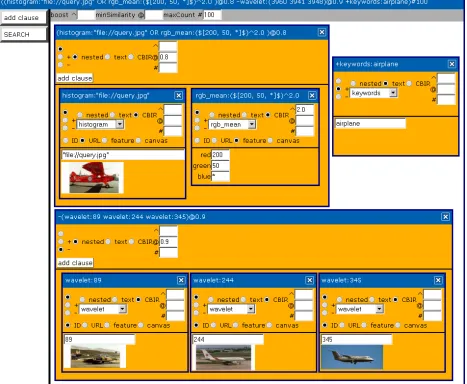 Figure 4: Visual Query Composer