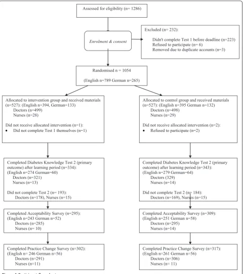 Figure 1 Participant flow chart.