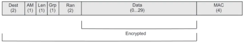 Figure 4. SenSec packet format.