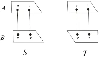 Fig. 1.Some phenylene chains with six hexagons and ﬁve squares.