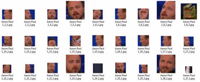 Figure 3.5: A sample of VJ face detection results.