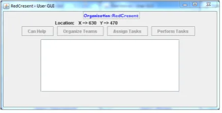 Figure 4. The Crisis Managers’ UI