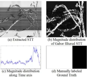 Fig. 8.  Comparison between the Magnitude Distribution along time axis of  the target STT and Ground Truth 