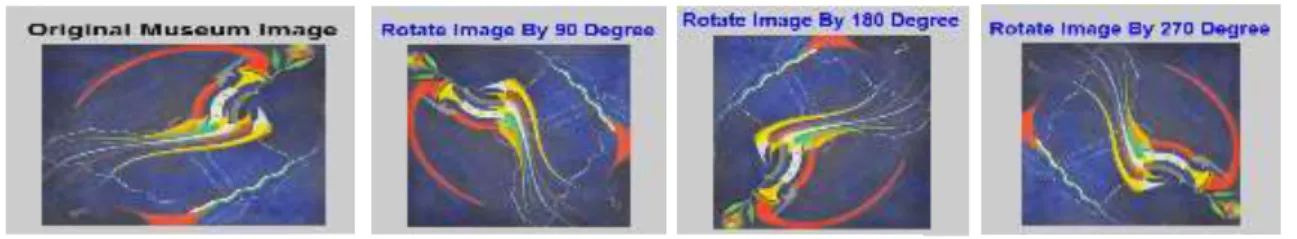 Fig. 8: Original image with three rotations 