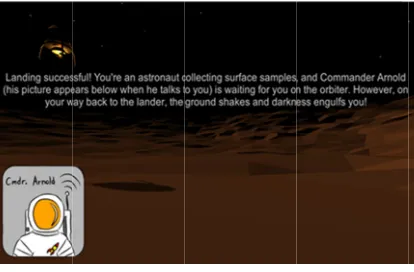 Figure 1. The beginning of tthe game 