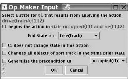 Figure 10Opmaker querying user