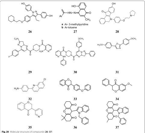 Fig. 20 Molecular structures of compounds (26–37)