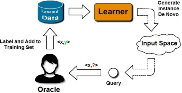 Figure 2.2 Query Synthesis. Source: (Settles, 2012)