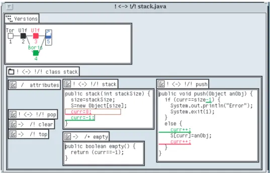 Figure 6: COOP/Orm merge UI [9].