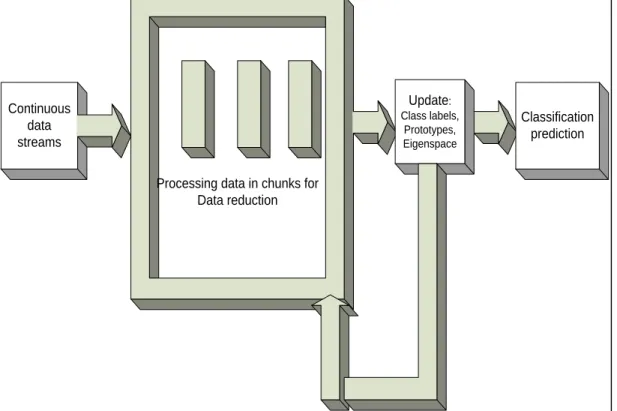 Figure 2. Chunk incremental PCA approach. 