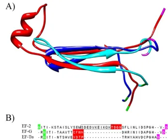Figure 1EF-2 contains a derived insertand magenta respectively in both the sequence and structure to show the disordered nature of this region