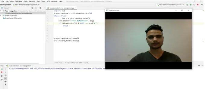 FIGURE 9. Video capturing 