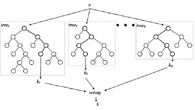 Figure 11. Decision Forest (Nguyen et al. 2013) 