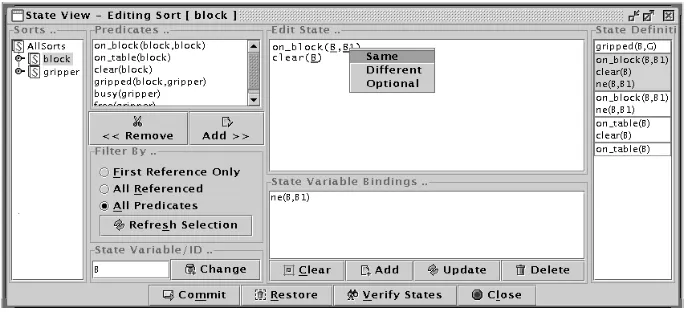 Figure 2: Substate Editor Tool