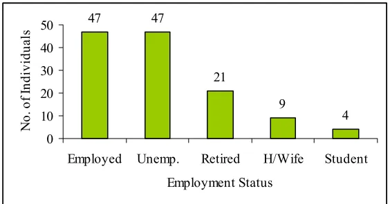 Figure 4. Employment status. 