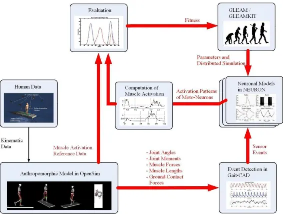 Figure 2: Overview of the software tools building the system