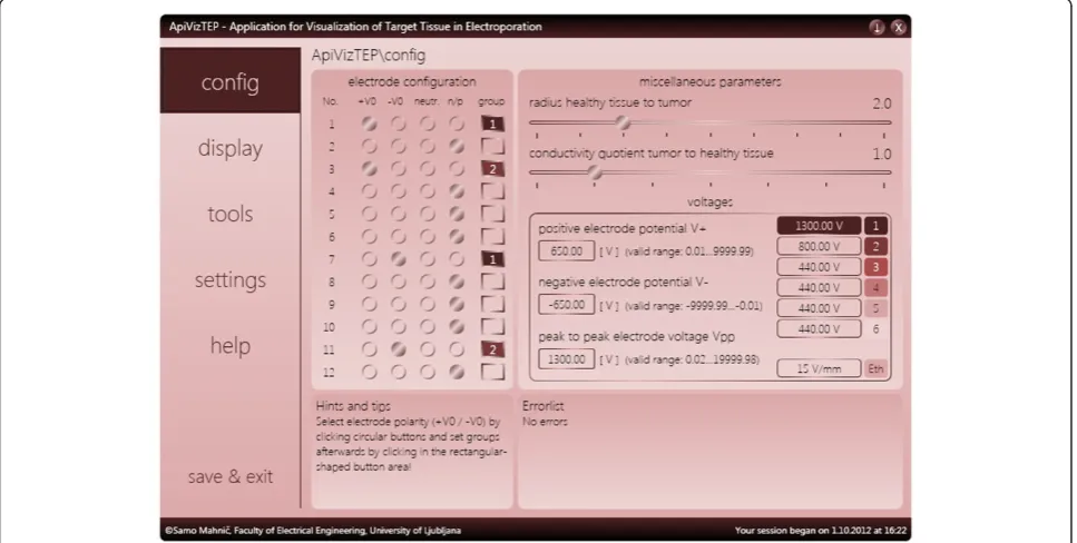 Figure 2 The help panel of ApiVizTEP with introduction and brief instructions.