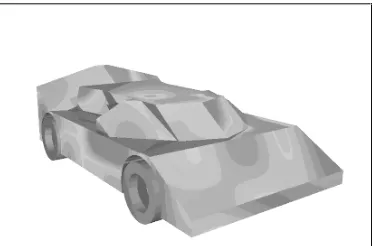 Fig. 6  Car design evolved using a GA withhierarchical crossover.