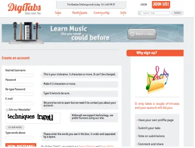 Figure 5: User registration page 