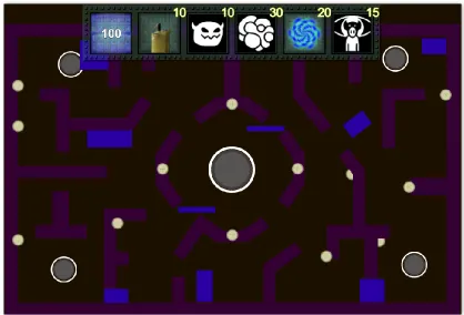 Figure 4.18 - First Level for Ghost vs Man theme. 