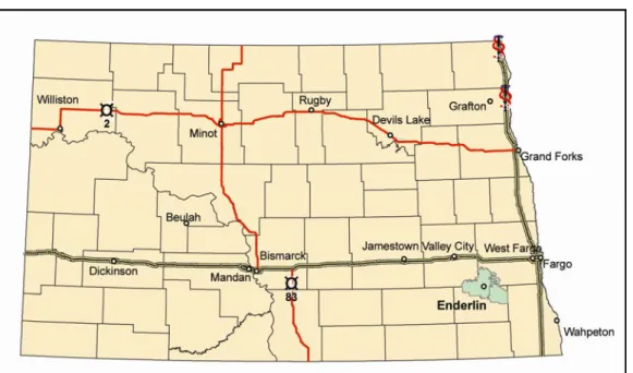 Figure 1 Enderlin, North Dakota 