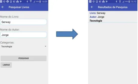 Fig. 7 shows App screen of searching for books in a context scenario because it uses beacon location