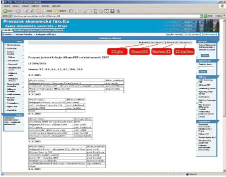 Figure 2. Example of document management