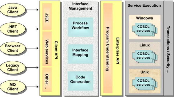 Figure 4e – The COBOL Services Platform 