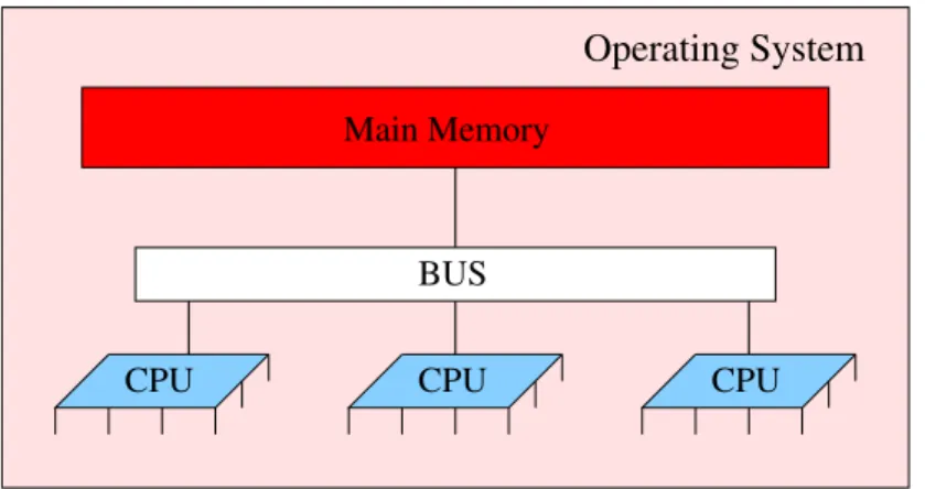Figure 2.1 – The S MP architecture.