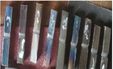 Fig.1. Sample of Butt welded plate using FCAW 