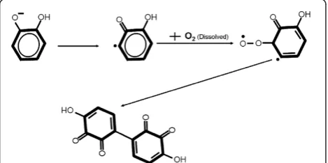 Figure 10 FTIR spectra of 1:1 uranyl-catechol and 1:1molybdate-catechol complexes at pH6.