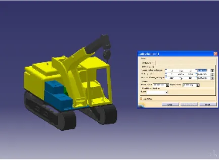 Fig. 5. The crawler crane CCH50T with embedded specification 