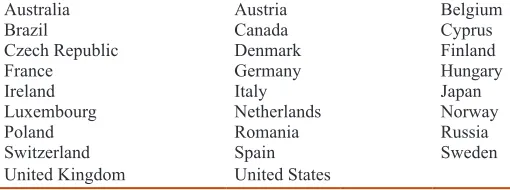 Table 1: Portuguese partners used in this study