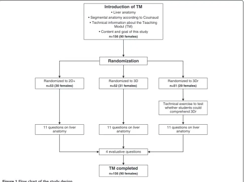 Figure 1 Flow chart of the study design.