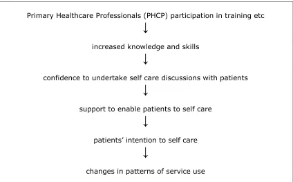 Figure 1.1 Theoretical model of intervention effects 