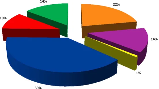Figure 2 - Capital Maintenance Program Summary Percentage of Costs by Facility 