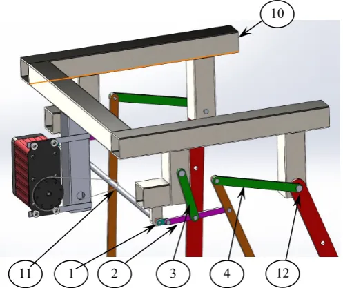 Fig.4. A virtual prototype (second solution), the isometric view.  