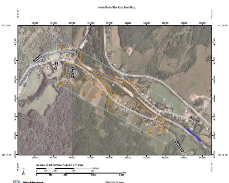 Figure 4-1 Generalized Terrain Map Example 