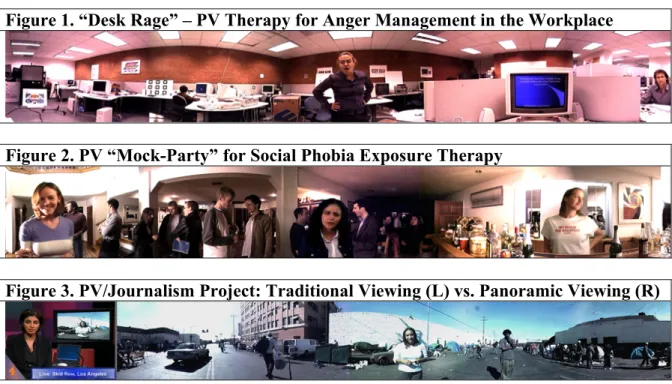 Figure 1. “Desk Rage” – PV Therapy for Anger Management in the Workplace