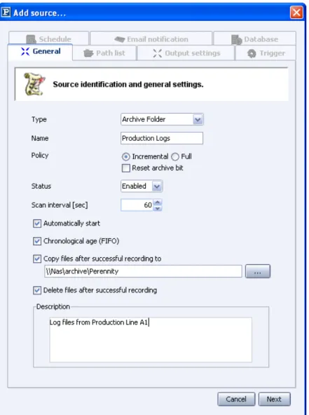 Fig. 20  – Add source tab 