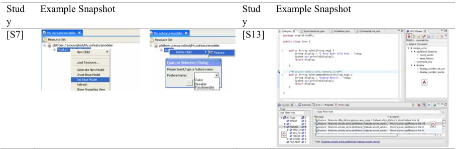 Table 8. Tools with File-tree-like Visualizations 