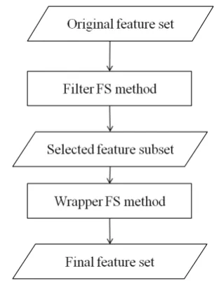 Figure 1. The hybrid feature selection procedure