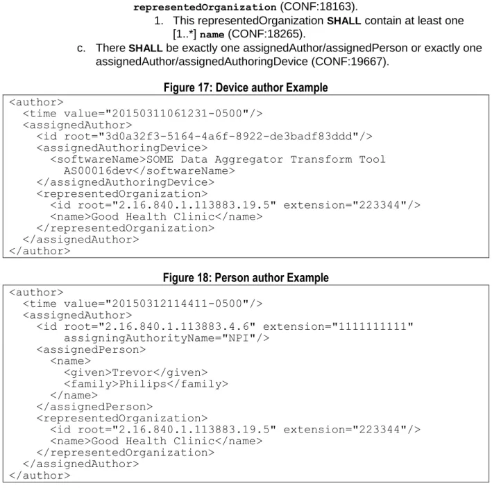 Figure 17: Device author Example 