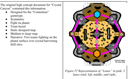 Figure 56 Standard map. Main showcase map for capstone. Designed for the conquest game type 