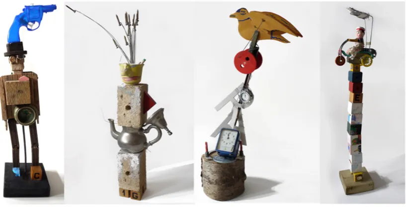Fig. 4 Abrams. J (2011) ‘Amalgam’ sculptures. 